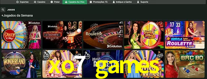 xo7 games bet
